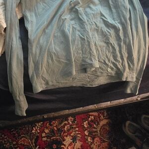 Patagonia Men's Light Blue Crewneck Sweater